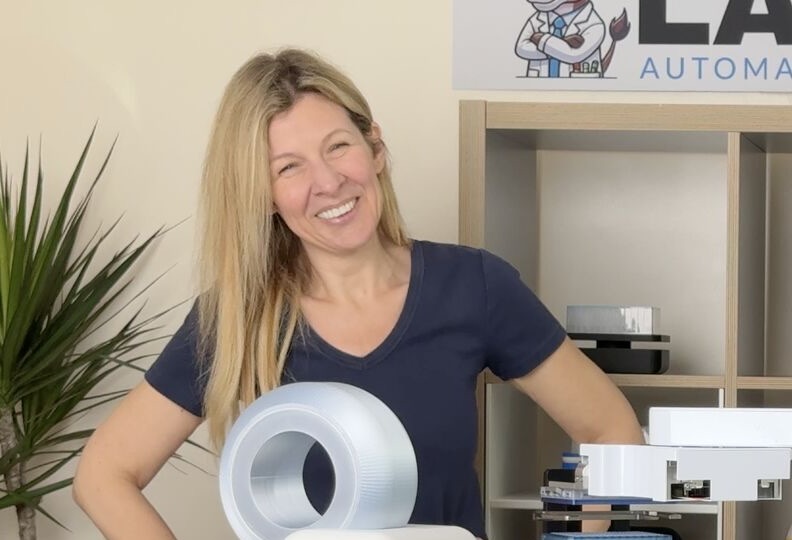 Petia at Lab Donkey office